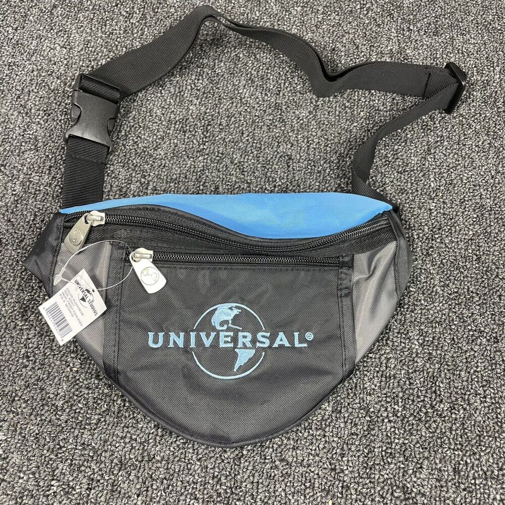 Universal Studios Fanny Pack Adjustable Waist Belt Bag Pockets Orlando New